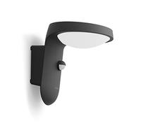 Philips Tyla Ultra Efficient Wall Light 1x9W Warm White Anthracite