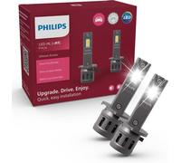 Philips Ultinon Access LED car headlight bulb (H1), ultra-compact direct-fit, 80%, 6.000K, set of 2