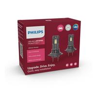 Philips Ultinon Access LED car headlight bulb (H7), ultra-compact direct-fit, 80%, 6.000K, set of 2