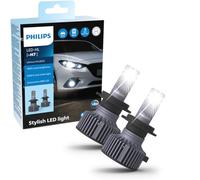 Philips Ultinon Pro3022 LED Car Headlight Bulb (H7), +100%, cool white light of 6.000K, set of 2