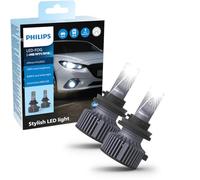 Philips Ultinon Pro3022 LED Car Headlight Bulb (H8/H11/H16), +100%, cool white light of 6.000K, set of 2