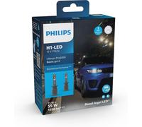 Philips Ultinon Pro6000 Boost Gen2 H1 LED Headlight Bulbs Road Legal 5800K