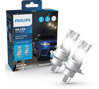 Philips Ultinon Pro6000 Boost gen3 H4-LED Headlight Bulbs, Road-Legal, 450% Brighter, 12V, 2 Pack