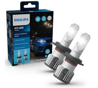 Philips Ultinon Pro6000 Boost H7 LED Headlight Bulb with Road Legal*, 300% Brighter Light**, Silver