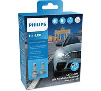 Philips Ultinon Pro6000 H4 LED Headlight Bulbs Set 2, 12V 18W, ECE/Street Legal