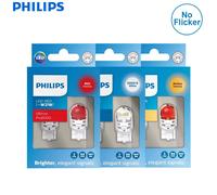 Philips Ultinon Pro6000 LED W21W WY21W 7440 T20 White Red Amber One Contact Car Reverse Lamps Fog Turn Signal Light No Flash