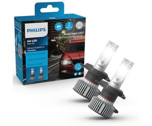 Philips Ultinon Pro6000 Standard H4 LED Headlight Bulb with Road Approval*, +220% Brighter Light**