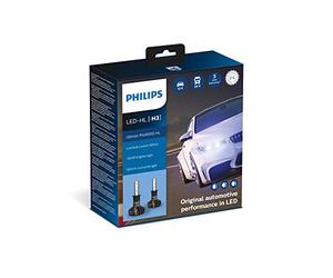 Philips Ultinon Pro9000 LED Car Headlight Bulb (H3), set of 2