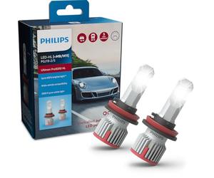 Philips Ultinon Pro9200 LED car headlight bulb (H9/H11), +400%, 5.800K, set of 2