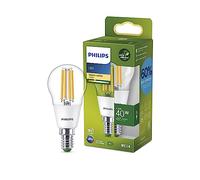 Philips E14 2.3W 485Lm 360° Transparent Golf Ball Warm White Led Light Bulb