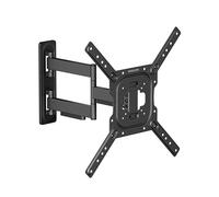 Philips Universal Multi-Position TV Wall Mount, Fits 23-65 Inch LCD/LED TVs, Adjustable Swivel & Tilt, VESA Compatible 75x75-400x400mm, Max 35kg, Easy Installation