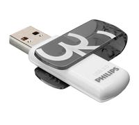 Philips USB 3.0 Flash Drive 32GB White and Grey Thumb Drive Memory Sticks