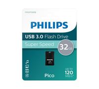 Philips USB 3.0 Pico Edition Flash Drive 32GB Pen Drive - Black