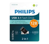 Philips USB 3.1 Flash Drive 2 in 1 USB-C OTG Mac PC Phone Android 16/32/64/128GB