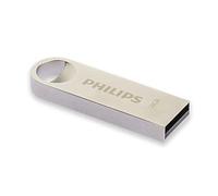 Philips USB Stick 128GB USB 2.0 Flash Drive Moon Edition for PC, Laptop, Computer Reads up to 20MB/s Metal Keychain Ring