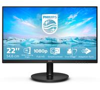 Philips V-line 221v8 22´´ Fhd Va Led 75hz Monitor Black One Size / EU Plug
