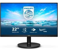 Philips V Line 222V8LA/00 computer monitor 54.6 cm (21.5") 1920 x 1080 pixels Full HD LCD Black