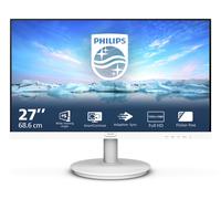 Philips V Line 271V8AW/00 computer monitor 68.6 cm (27") 1920 x 1080 pixels Full HD LCD White