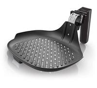 Philips Viva Collection Deep Fryer, Grill Pan Accessories, Suitable for HD922x, HD923x*, HD921x Deep Fryers, Black