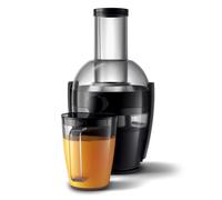 Philips Viva Juicer HR1855/70 Centrifugal Fruit Vegetable Machine Black 2L 800W