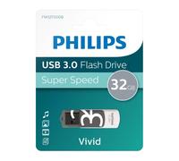 Philips USB 3.0 Flash Drive 32GB White and Grey Thumb Drive Memory Sticks