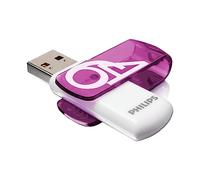Philips 64GB Vivid USB 2.0 High Speed Flash Drive Memory Stick FM64FD05B