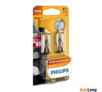 PHILIPS W16W Vision Halogen Interior Signal T16 12V 16W W2,1x9,5d 12067B2 Set