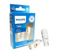 Philips W5W LED T10 Ultinon Pro6000 SL Cool White 6000K 12V Globe bulb