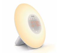 Philips Wake-Up Light Alarm Clock with Sunrise Simulation, 2 Natural Sounds and Radio - HF3505/01