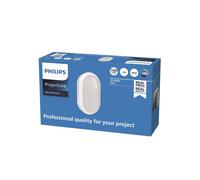 Philips Wall-mounted LED wall light, oval, 4,000 K