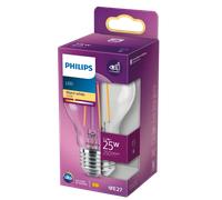 Philips 76321300 LED E27 Warm White 2.2W Pear Shape 6x10.4cm