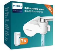 Philips AWP3754 X-Guard On Tap Water Filter, Drinking Water Filter for Taps, Ultrafiltration, packaging may vary, white