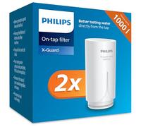 Philips Water Ontap Filter Cartridge AWP305P2/10, MICROFILTRATION, 1000 L filtration capacity, filters sediment, chlorine and other taste-impairing substances, DOUBLE PACK