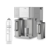 Philips Water Reverse Osmosis Water Station, Instant Hot & Cold Water, Built-in Ice Maker, UV-C, Remineralisation, TDS Monitor, 6L Tank, 1-Year Filter Life