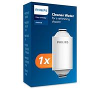 Philips Shower Filter Cartridge - Removes Residual Chlorine & Impurities - White