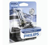 Philips White Vision Upgrade Headlight Bulbs - H1, H11, H3, H4, H7, HB3, HB4,W5W