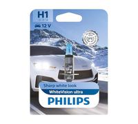 Philips WhiteVision ultra H1 car headlight bulb, single blister