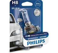 Philips WhiteVision Xenon effect H8 headlight bulb 12360WHVB1, single blister