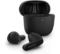 Philips Wireless Earbuds, Adults In Ear without Ear Tips, Super Slim Charging Case, Splash Sweat Resistant, Bluetooth,18 Hours Play Time, Built In Mic, Slim Design, Comfortable Fit, Black TAT2236BK/00