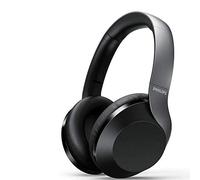 Philips Wireless Headphones TAPH805BK/00 Bluetooth Headphones (Bluetooth, Active Noise Cancelling, 30 Hours Battery Life, Hi-Res Audio, Microphone, Google Assistant, Quick Charging Feature) Black