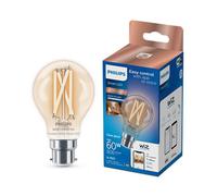 Philips Wiz B22 60W Led Cool White & Warm White A60 Non-Dimmable Light Bulb