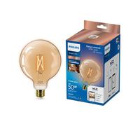Philips Wiz E27 50W Led Cool White & Warm White Globe Non-Dimmable Light Bulb