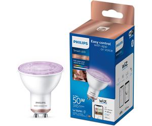 Philips WiZ GU10 Colour Smart LED Wi-Fi Bulb