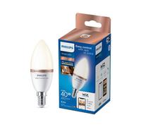 Philips Wiz Ses 40W Led Warm White Candle Non-Dimmable Light Bulb