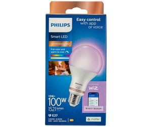 Philips WiZ WLAN RGB Full Color Smart LED Bulb A60 13W WiFi Bluetooth