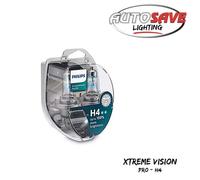 Philips X-tremeVision Pro150 Xtreme Vision Pro 150 Car Headlight Bulbs H4 (Twin)