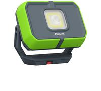 Philips Xperion 3000 Flood LED work light, rechargeable LED floodlight, 1000lm, power bank function, Grün