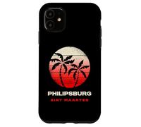 Philipsburg Sint Maarten Retro Sunset Wear Case for iPhone 11