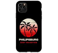 Philipsburg Sint Maarten Retro Sunset Wear Case for iPhone 11 Pro Max