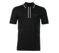 BOSS Green Philix Mens Slim Fit Zip Polo Shirt in Moisture-Wicking Stretch